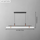 DecorBites™ Acrylic Island Pendant Light: Sleek Pole Design with LED: Perfect for Dining Room