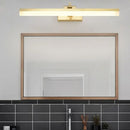 Modern gold led vanity lighting 16 inch bathroom wall sconce