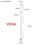 Modern gold led wall lamps for bedroom with rotating sconce light