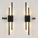 Modern gold led wall sconce bedroom ambient lighting