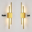 Modern gold led wall sconce bedroom ambient lighting