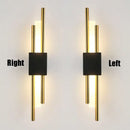 Modern gold led wall sconce bedroom ambient lighting