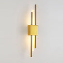 Modern gold led wall sconce bedroom ambient lighting