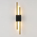 Modern gold led wall sconce bedroom ambient lighting