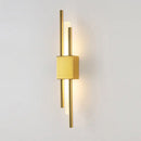 Modern gold led wall sconce bedroom ambient lighting