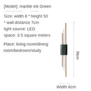Modern gold led wall sconce bedroom lighting