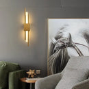 Modern gold led wall sconce bedroom lighting