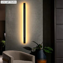 DecorBites™ Modern LED Wall Light Fixture: Rectangular Linear Living Room Sconce Lighting