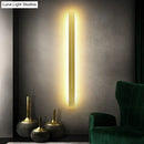 DecorBites™ Modern LED Wall Light Fixture: Rectangular Linear Living Room Sconce Lighting