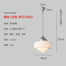 Modern gold lustre pendant light tiered glass shade kitchen fixture