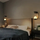 Modern gold luxury creative led bedside wall lamp bedroom sconce