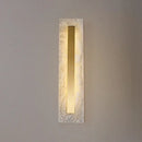 Gold Marble Frosted Wall Lamp
