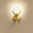 Modern gold marble wall lights for bedroom and living room decor