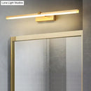 DecorBites™ Sleek Gold Vanity Light Fixture – Modern Metal LED Bath Lighting for Bathroom