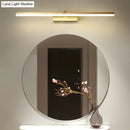 DecorBites™ Sleek Gold Vanity Light Fixture – Modern Metal LED Bath Lighting for Bathroom