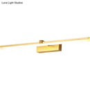 DecorBites™ Sleek Gold Vanity Light Fixture – Modern Metal LED Bath Lighting for Bathroom