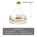 Modern gold metal s shape led pendant lamp for luxury living room