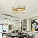 Modern gold metal s shape led pendant lamp for luxury living room