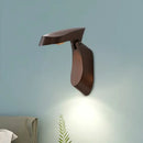 Modern gold metal wall light bedside fixture for bedroom