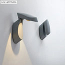 Modern gold metal wall light bedside fixture for bedroom