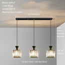 Modern gold mini crystal pendant light – bedroom chandelier