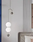 Modern gold minimalist iron chandelier – dining room pendant light