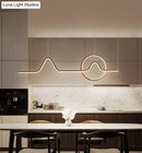 DecorBites™ Modern Metal Island Ceiling Light Fixture - Contemporary Design with LED Lighting for Dining Room