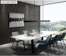 Modern gold minimalist led suspension lamp dining room light fixture