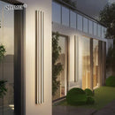 Modern gold minimalist led wall lamp for bedroom and exterior corridor