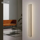 Modern gold minimalist led wall lamp for bedroom and exterior corridor