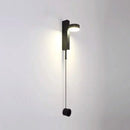 Modern gold minimalist led wall lamp for living room art light