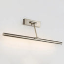 Modern gold minimalist metal led sconce light bathroom vanity