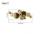 Modern gold nordic led wall lamp living room spherical sconce