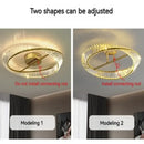 Modern gold ring crystal led ceiling chandelier for living room