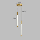 Modern gold ring pendant lights dining room minimalist led fixture
