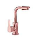 Modern gold & rose gold brass basin faucet bathroom mixer