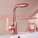 Modern gold & rose gold brass basin faucet bathroom mixer