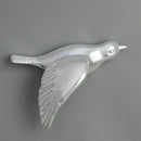 Modern gold & silver bird resin statue wall decor – children's room