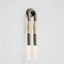 Modern gold & silver decorbites designer tassel wall lamp bedroom