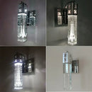 Modern gold & silver eiffel tower bubble crystal led pendant lights