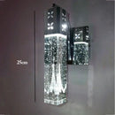 Modern gold & silver eiffel tower bubble crystal led pendant lights