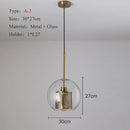 Modern gold & silver honeycomb glass pendant light kitchen fixture