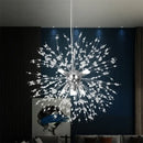 Modern gold & silver sputnik pendant light living room chandelier