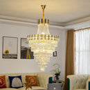 Modern gold spiral decorbites crystal chandelier staircase pendant light