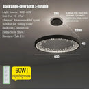 Modern gold spiral decorbites crystal led chandelier dining room light