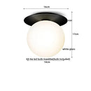 Modern gold textured glass ceiling lamp living room light fixture