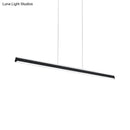 Modern gold triangular prism pendant lamp dining room light