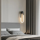 Modern gold u-shaped led wall lights – bedroom 3-color dimming sconce