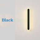 Modern gold vertical led strip wall lights for bedroom living room