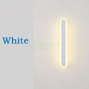 Modern gold vertical led strip wall lights for bedroom living room